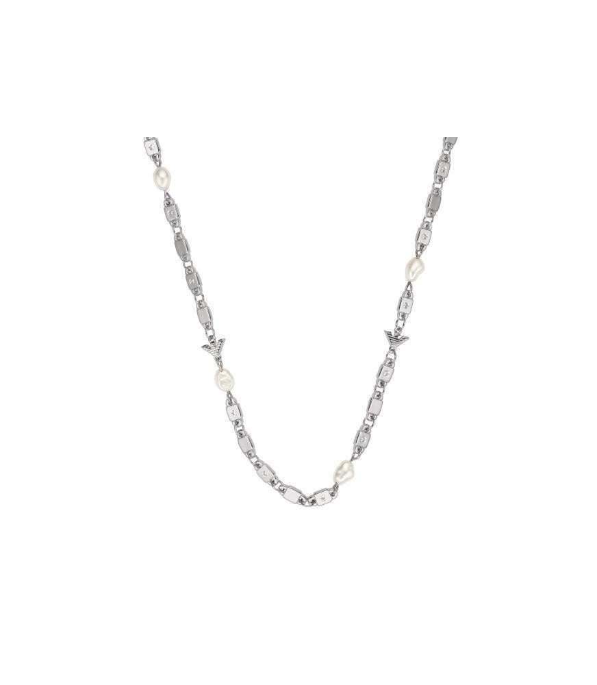 G&M GOLD|Emporio Armani Ladies`Sterling Silver Necklace